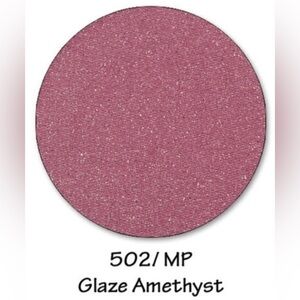 GLAZE AMETHYST #502 BLUSH DISCONTINUED COLOR RARE FIND FROM PRO MUA COUNTER!!!